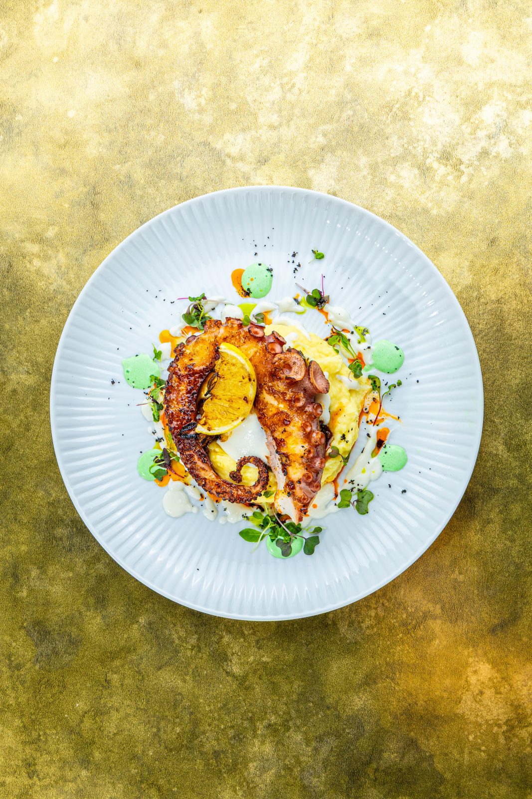 Sütel grillitud kaheksajalg